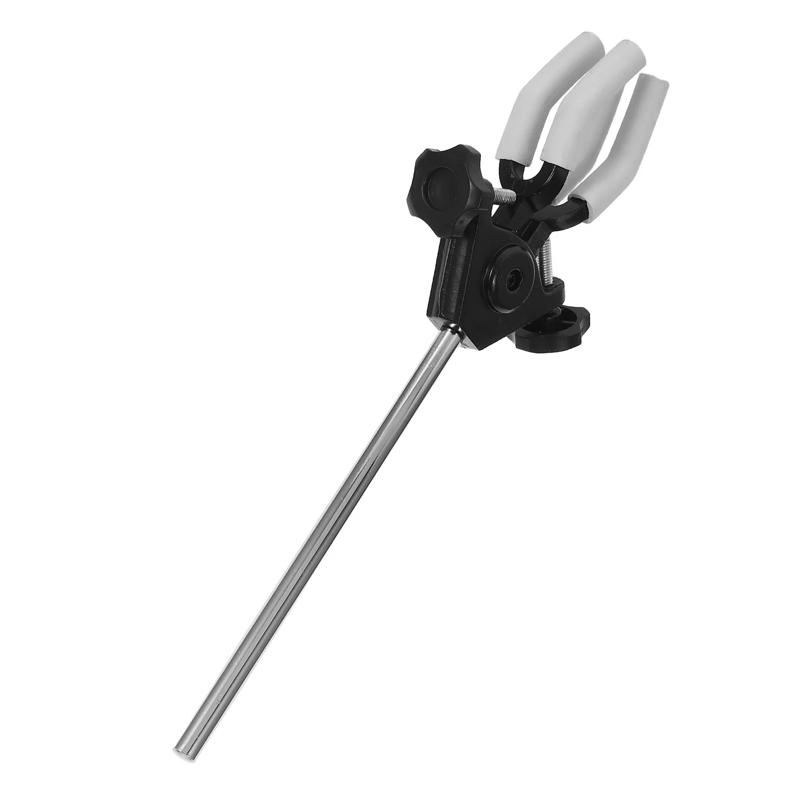 

Laboratory Stand Clamp Retort Clamp Support Dual Adjustable Four-Prong Holder for Chemistry Physics Experiments Lab Equipment