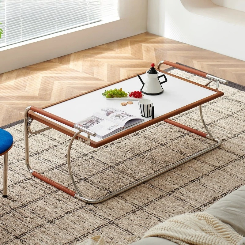 

Гостиная минималистский домашний дизайнер из массива дерева для маленькой квартиры средневековая комбинация простой Zhuozi из нержавеющей стали