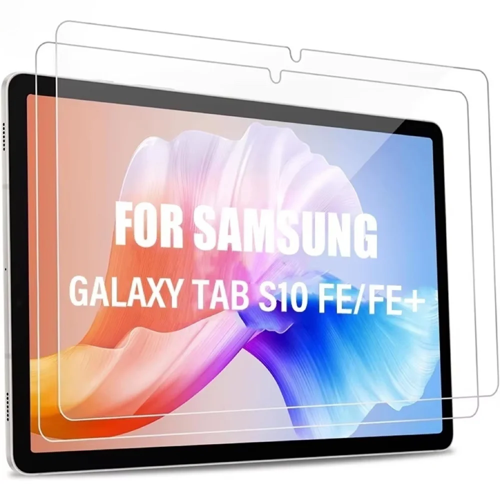 2 PCS 9H Tempered Glass Tablet Screen Protector For Samsung Galaxy Tab S10 Fe Plus 13.1 Inch On 2025 S10 Fe 10.9 Protective Film