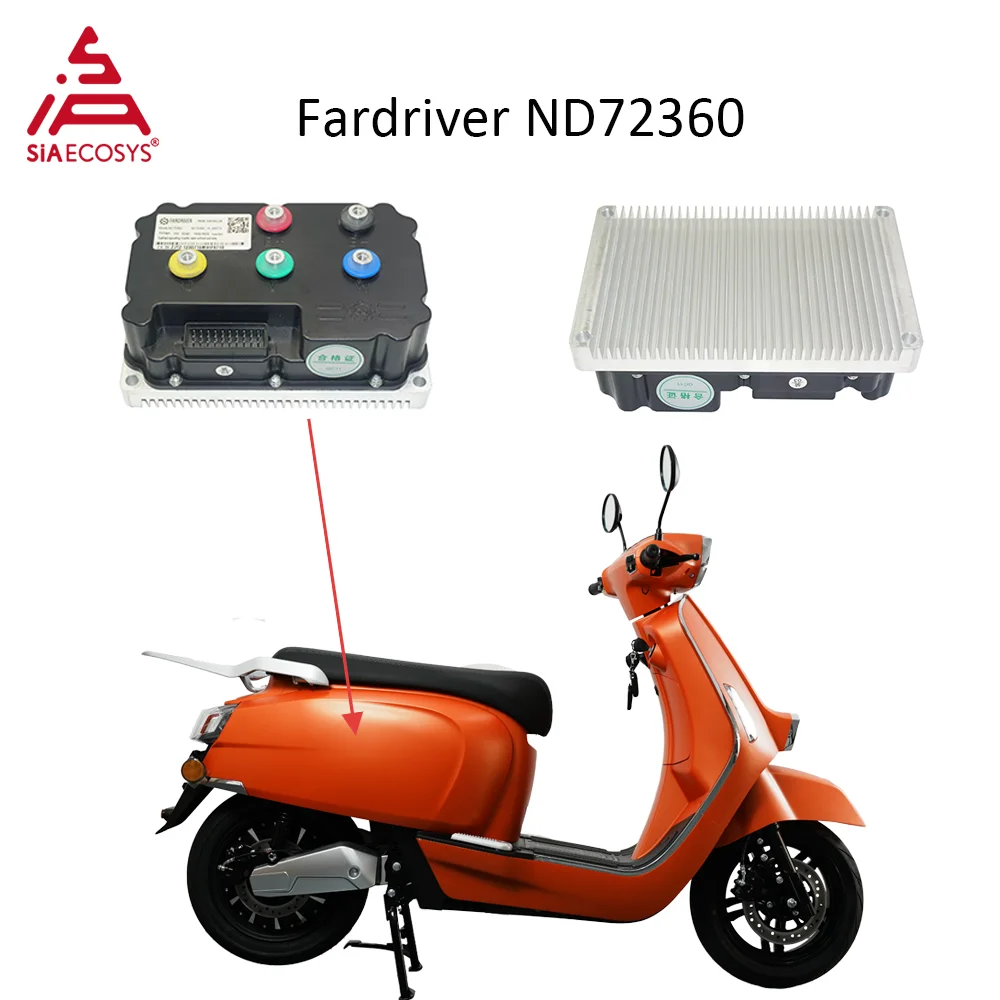 

Контроллер Fardriver на складе США Fardriver ND72360 190A Контроллер BLDC с модулем Bluetooth