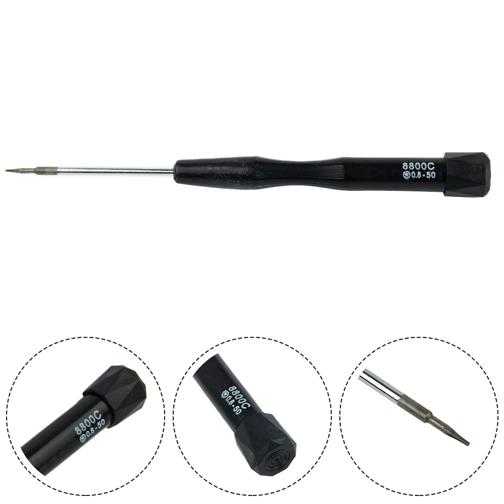 1pc Pentalobe Screwdriver 5-Point Star 0.8/1.2mm Chrome Vanadium Steel Screwdriver For Home Appliance Toy Repairing Hand Tool