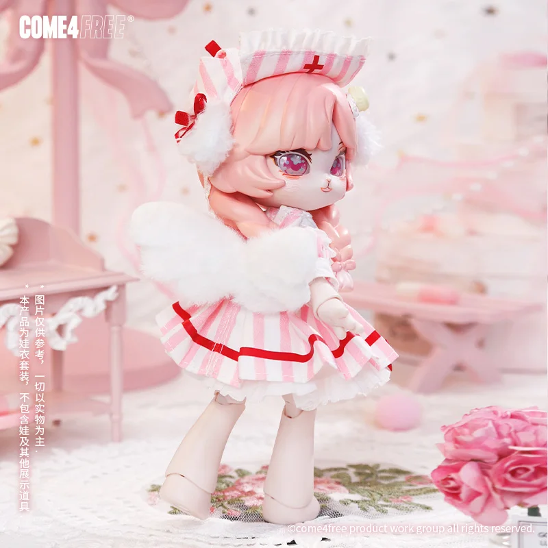 

In Stock Healing Nurse Doll Outfit For Come4free Ob11 Bjd Dolls Playwear Clothing Toy Hobbies Accessory Suitable For Figurines