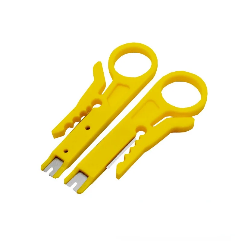 Portable Wire Stripper Knife Crimper Pliers Crimping Tool Cable Stripping Wire Cutter Cut Line Tool Cable Stripping Wire Cutter