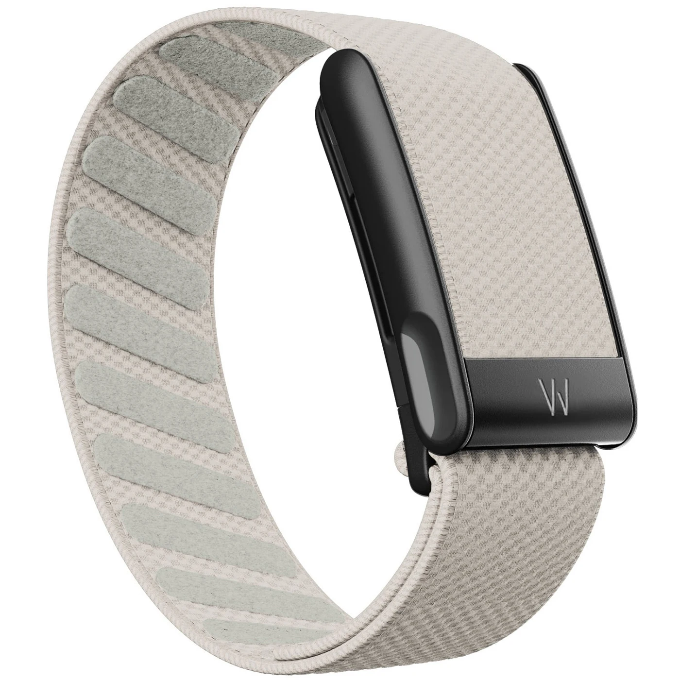 Suitable for Whoop 5.0 wristband strap, nylon woven elastic Whoop mg sports replacement strap, W logo metal