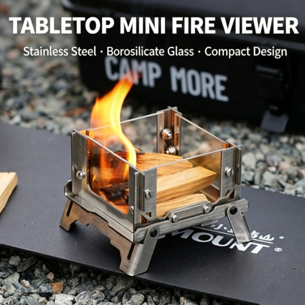 Outdoor Camping Oven - Outdoor Mini Oven Desktop Fire Viewing