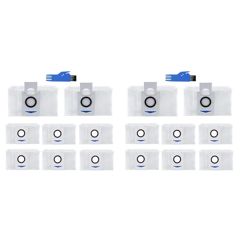 

AT05-16PCS Vacuum Bags For ECOVACS DEEBOT X1 Omni Dust Bags For ECOVACS DEEBOT X1 Turbo