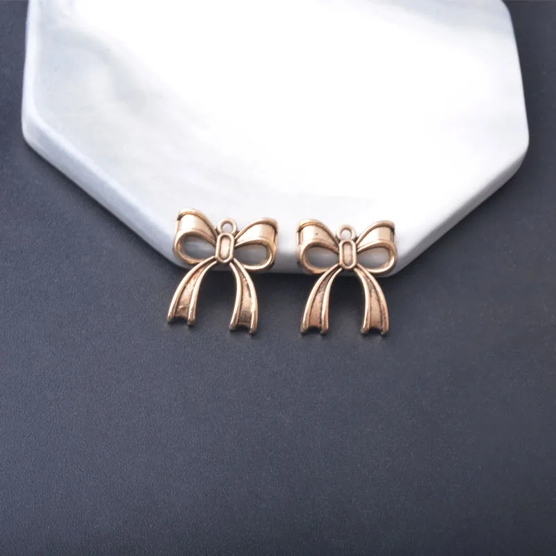 10 Stück/Set Ethnische Antike Silber-Goldene Schildkröten-Anhänger Schmuckzubehör Boho Pfeil-Bogen-Anhänger DIY Damen-Ohrringe – Detail 12