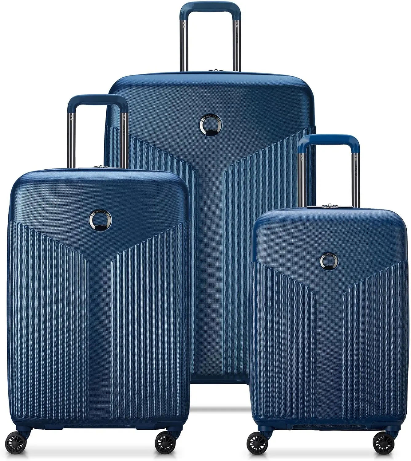 Comete 3.0 Hardside Expandable Luggage With Spinner Wheels, Blue, 3-Piece Set (20/24/28)