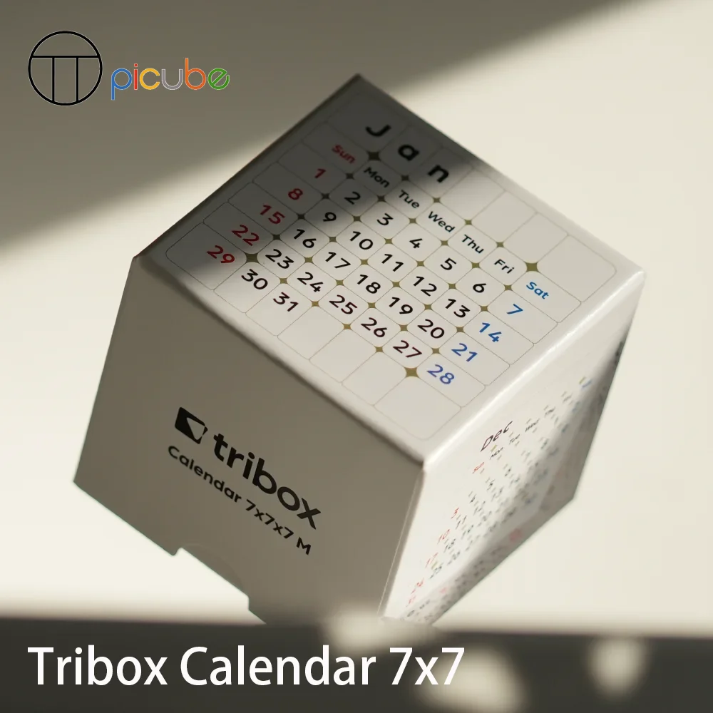 [picube]-tribox-calendar-7x7-magnetic-speed-cube-stickerless-smooth-turning-puzzle-cubo-magico-stress-relief-gift-for-cubers