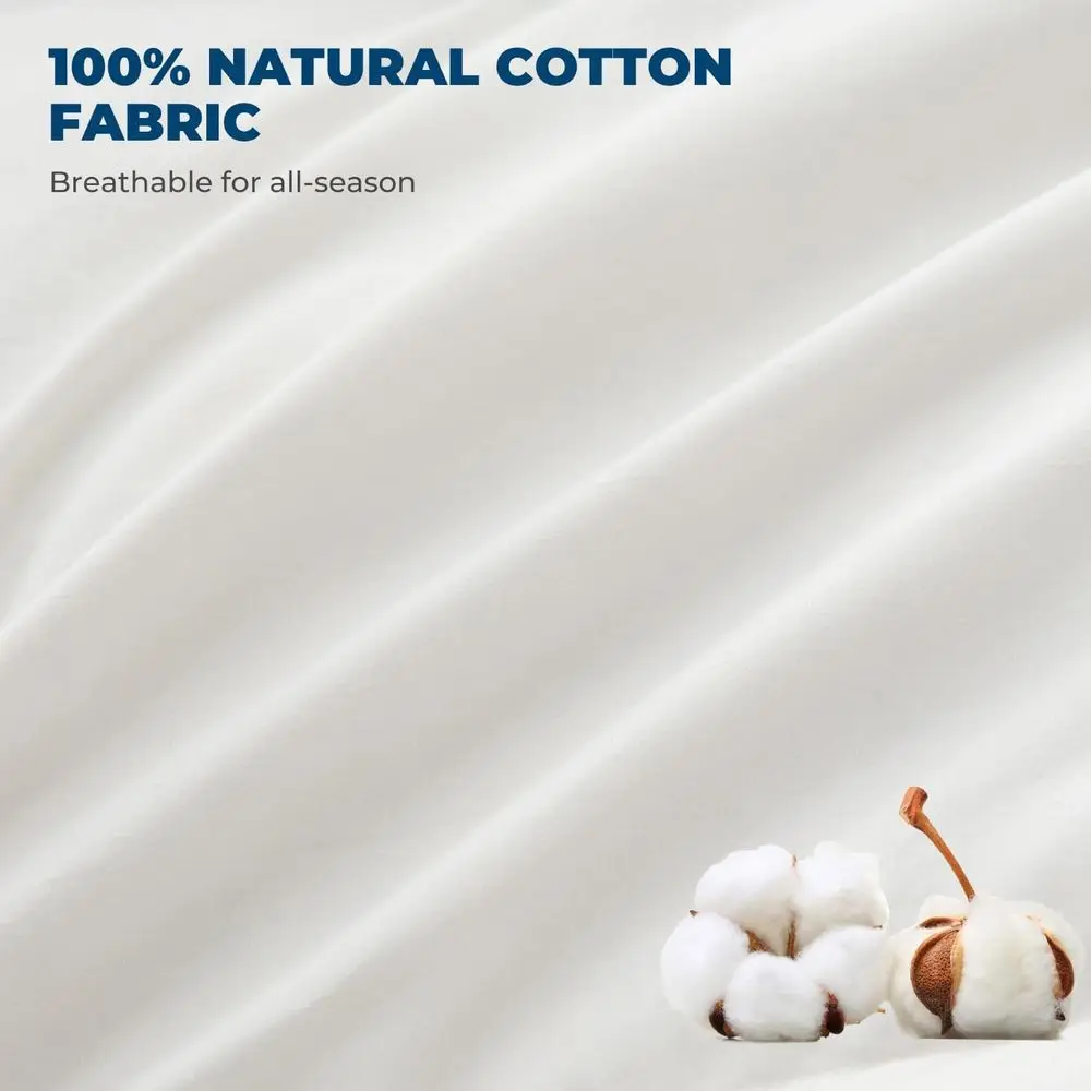 럭셔리 다운 페더베드 매트리스 토퍼 - 트윈/트윈 XL, 대학 기숙사 사이즈, 냉각 필로우탑 프로텍터 스트랩 포함