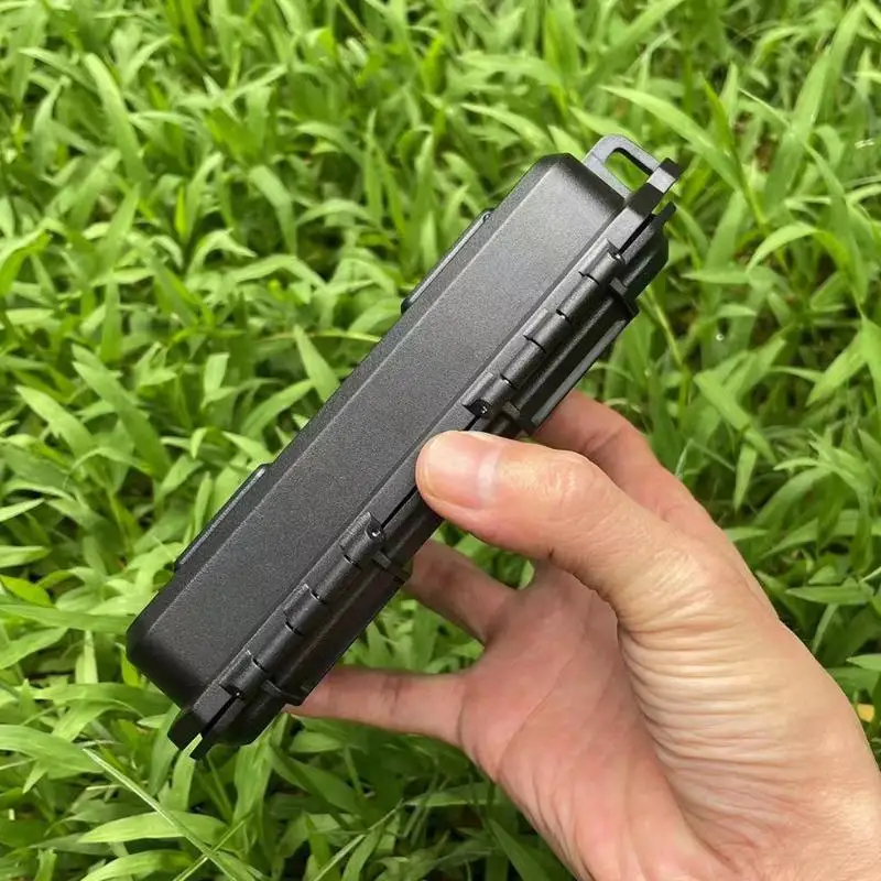 صندوق تخزين أدوات الأجهزة التكتيكية مقاس 16.5 × 8.3 سم - مقاوم للماء، مضاد للسقوط، مقاوم للصدمات، مقاوم للضغط، حقيبة أدوات محمولة EDC #6