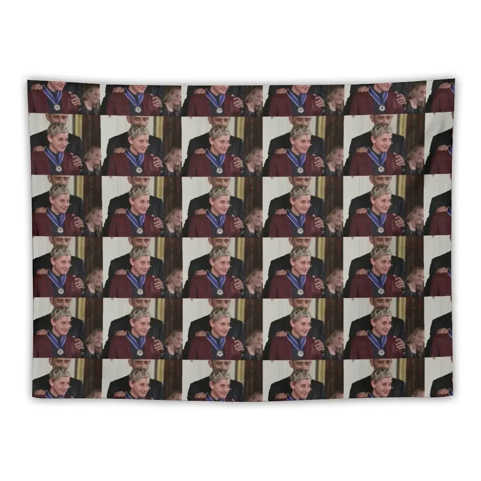 

Ellen Crying Meme Tapestry Decorative Paintings Aesthetic Room Decor Tapestry