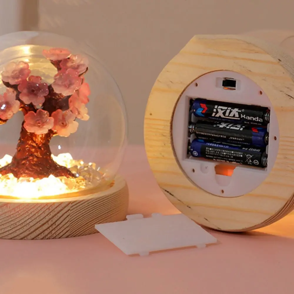 Handmade Peach/Cherry Nightlight Home Decor Simulated Exquisite Bedside Light Creative Ambiance Light Girl