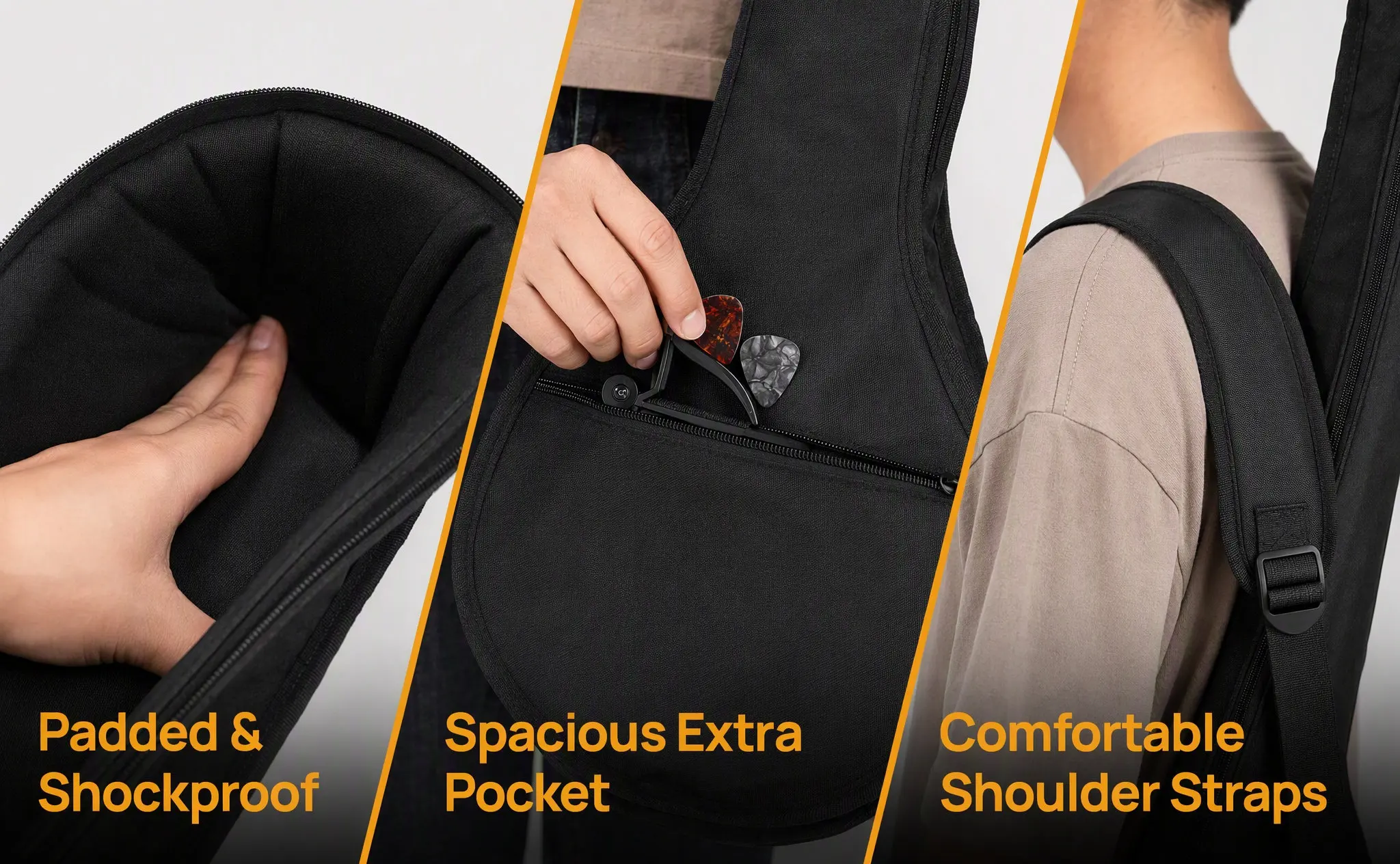 Mandolin Holder Bag for Carry Pouch Carrying Backpack Adjustable Case Instrument Travel