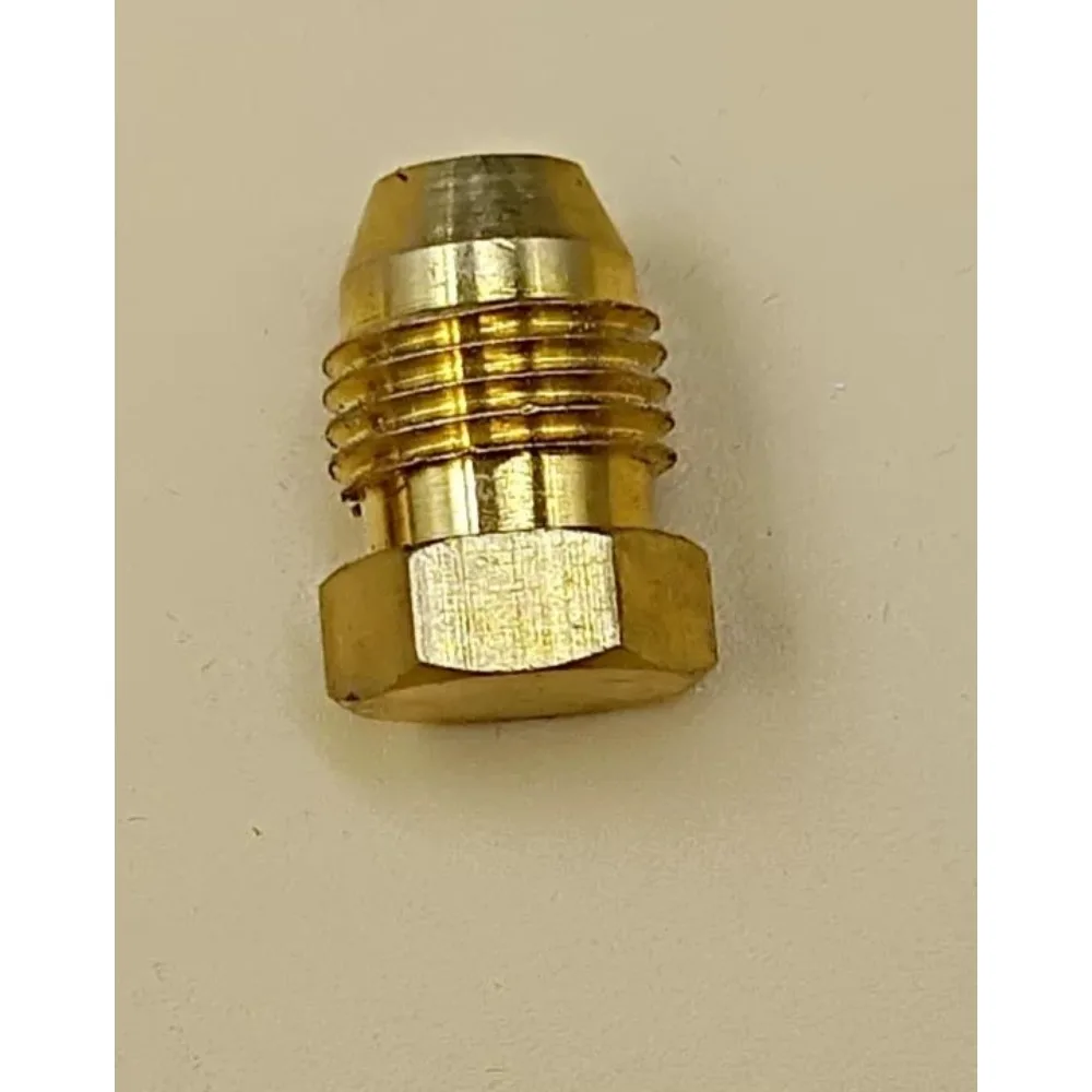 For Injection Molding Machine Accessories Oil Pipe Joint Copper Nylon Separator Discharge Lubricating Plug M8 M10x1