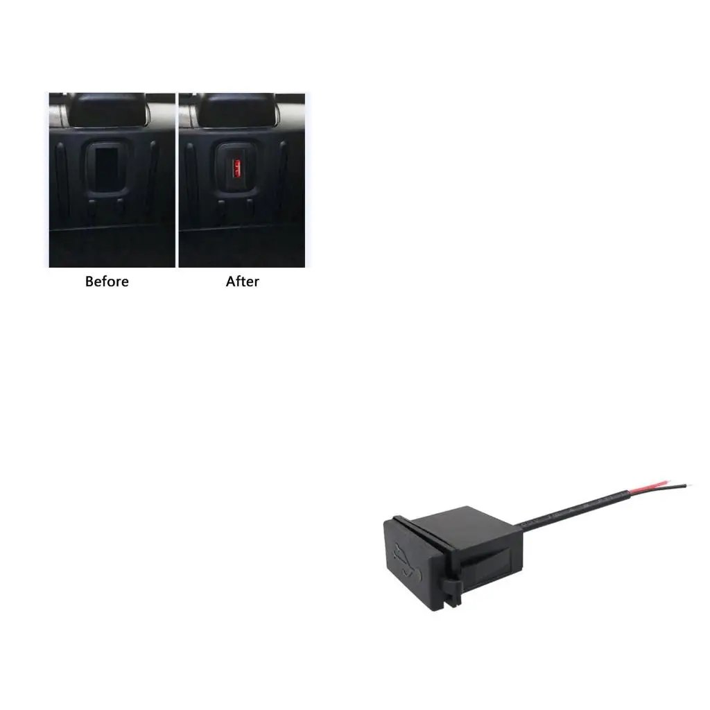 2.4A Car Motorcycle Boat USB Phone Waterproof Power Safe Adapter Outlet