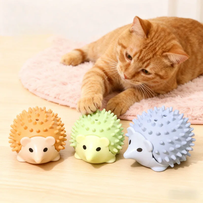 Pelota de hierba gatera para gatos – Limpia dientes y relaja - imagen 5