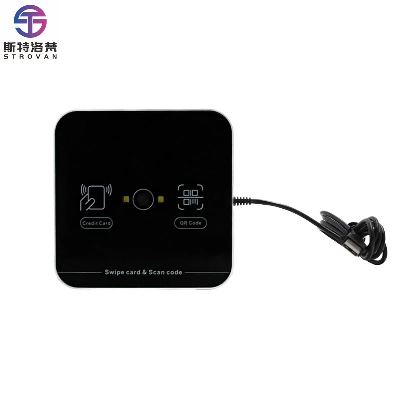 Access Control QR Code Reader USB Interface 1D 2D QR Code  Barcode Scanner Turnstile Contactless Qr Code Reader