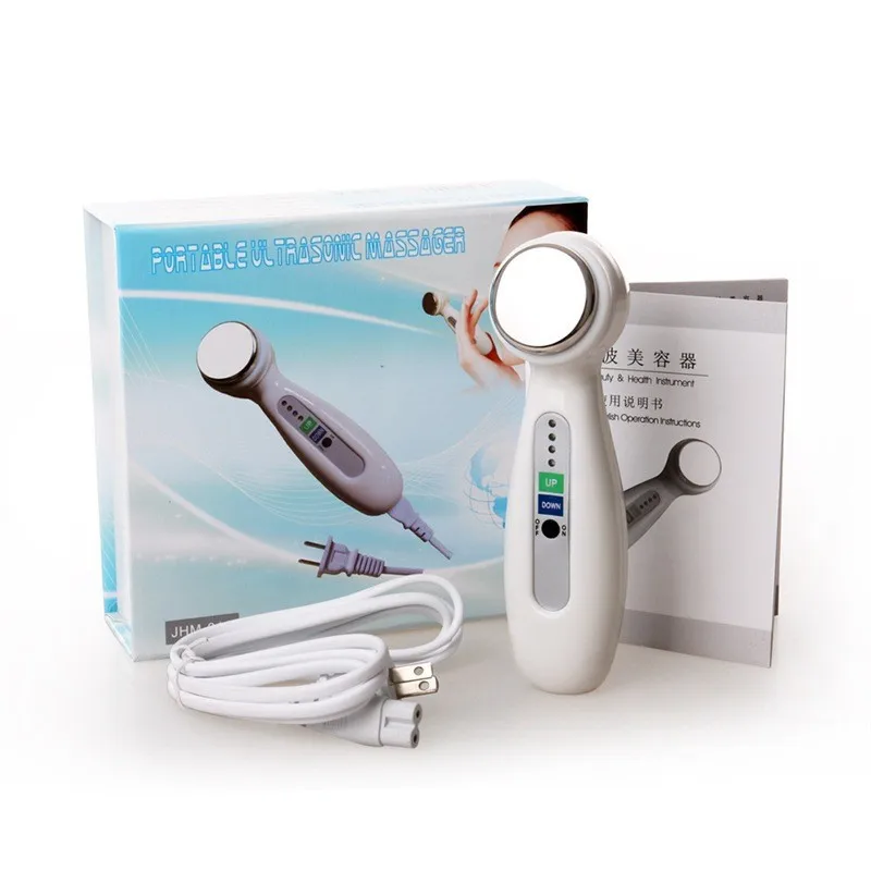 1Mhz Ultrasonic Face Massager Cleaner Skin Care Ultrasound Facial  Body Slimming Therapy Cleaning Spa Beauty Health Device