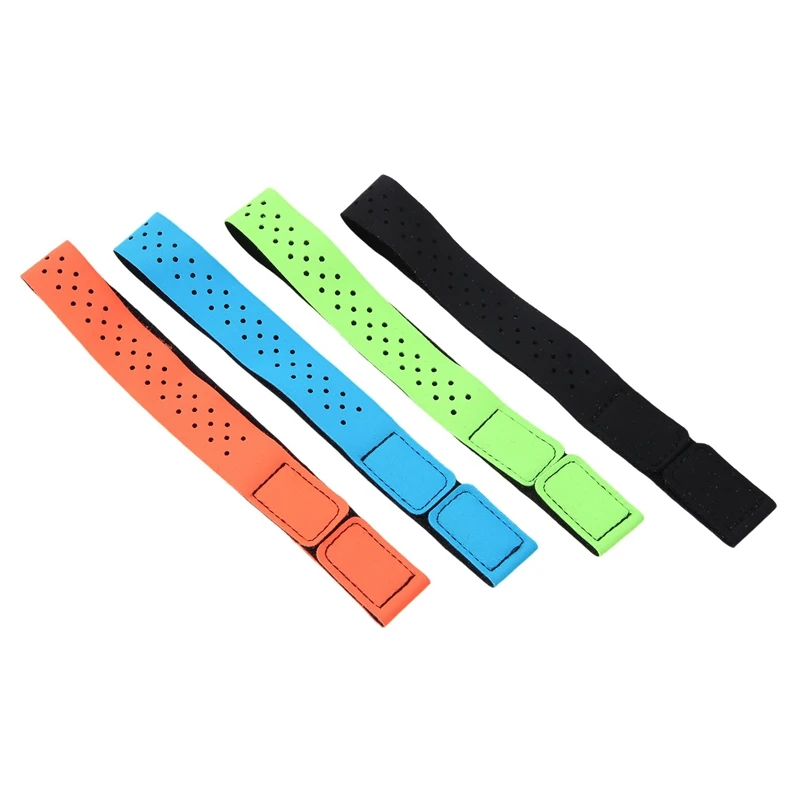 4 Pcs Replacement Heart Rate Monitor Armband Strap Adjustable Replacement Armband Band Universal Sport Wrist Strap