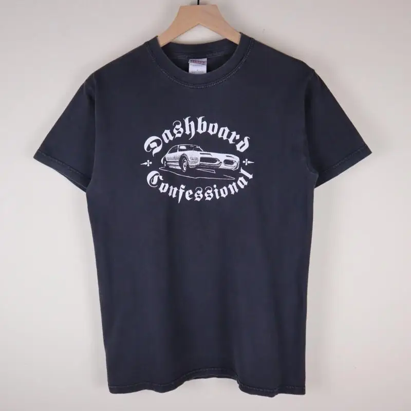 Vintage Dashboard Confessional T Shirt Adult Small 18X26