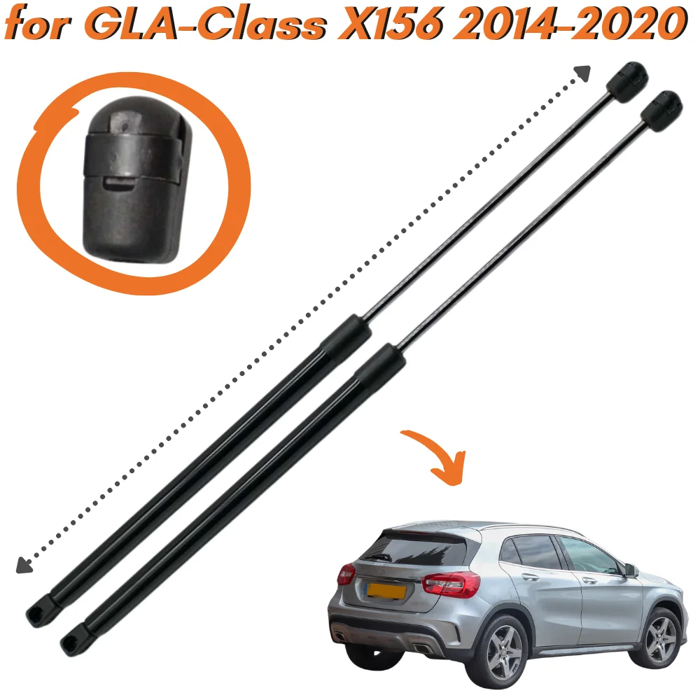 

Qty(2) Trunk Struts for Mercedes Benz GLA-Class X156 SUV 2014-2020 Rear Tailgate Boot Lift Supports Gas Springs Shock Absorbers