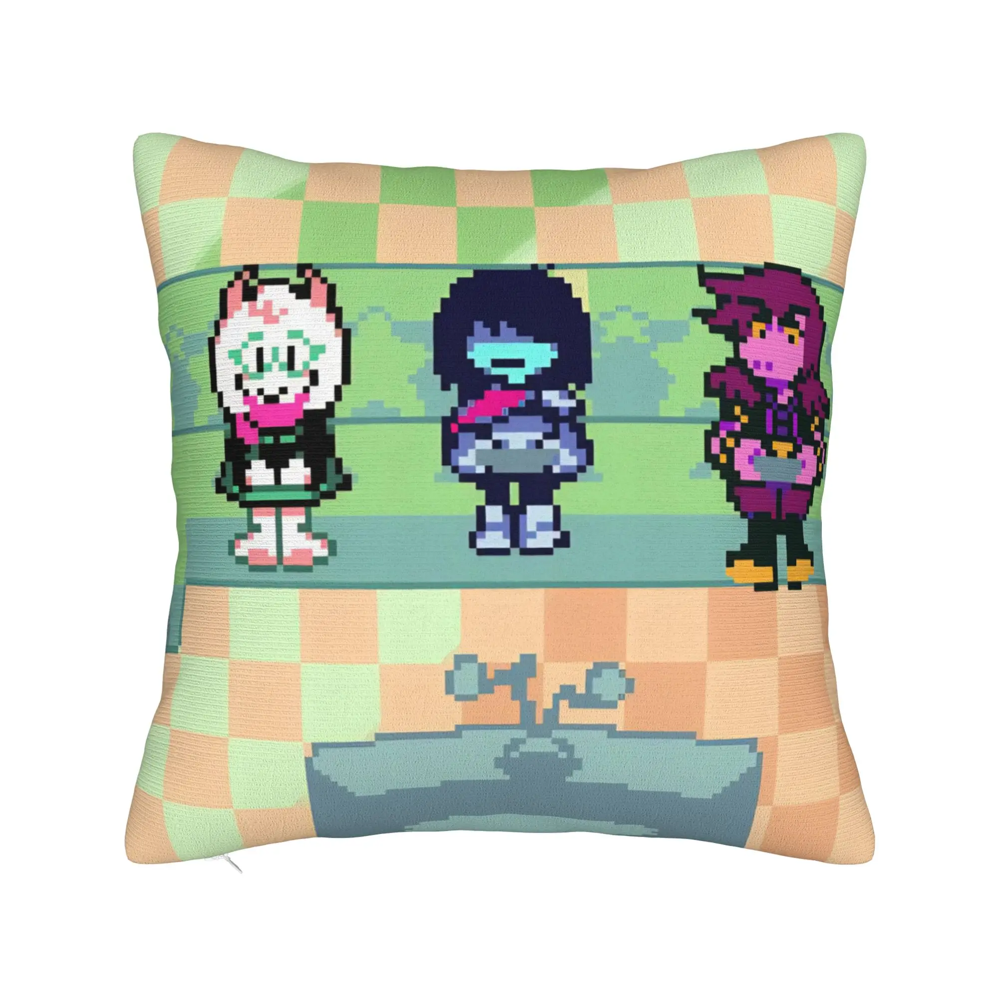 Deltarunes Kris Ralsei Susie Pillowcase Soft Cushion Cover Decorative  Pillow Case Cover Home Square