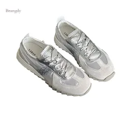 Women's Summer Thin Ballet New Casual Sports Thick Sole Small White Shoes Super Cute Exquisite Chic Atmosphere Concise Outdoor