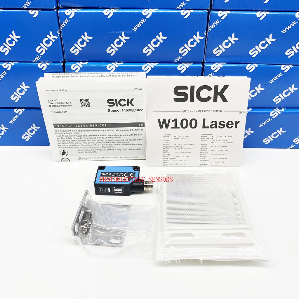 Brand New Original Mirror Reflective Photoelectric Sensor WL45-P660 PHOTOELEC SWITCH 1008831