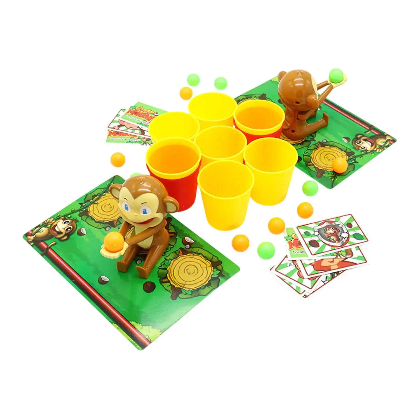 Jogos de tabuleiro brinquedos 2 jogadores dos desenhos animados jogos de festa de família brinquedo sensorial jogos de mesa saltando bola brinquedos para meninos idades 4 & up crianças meninas