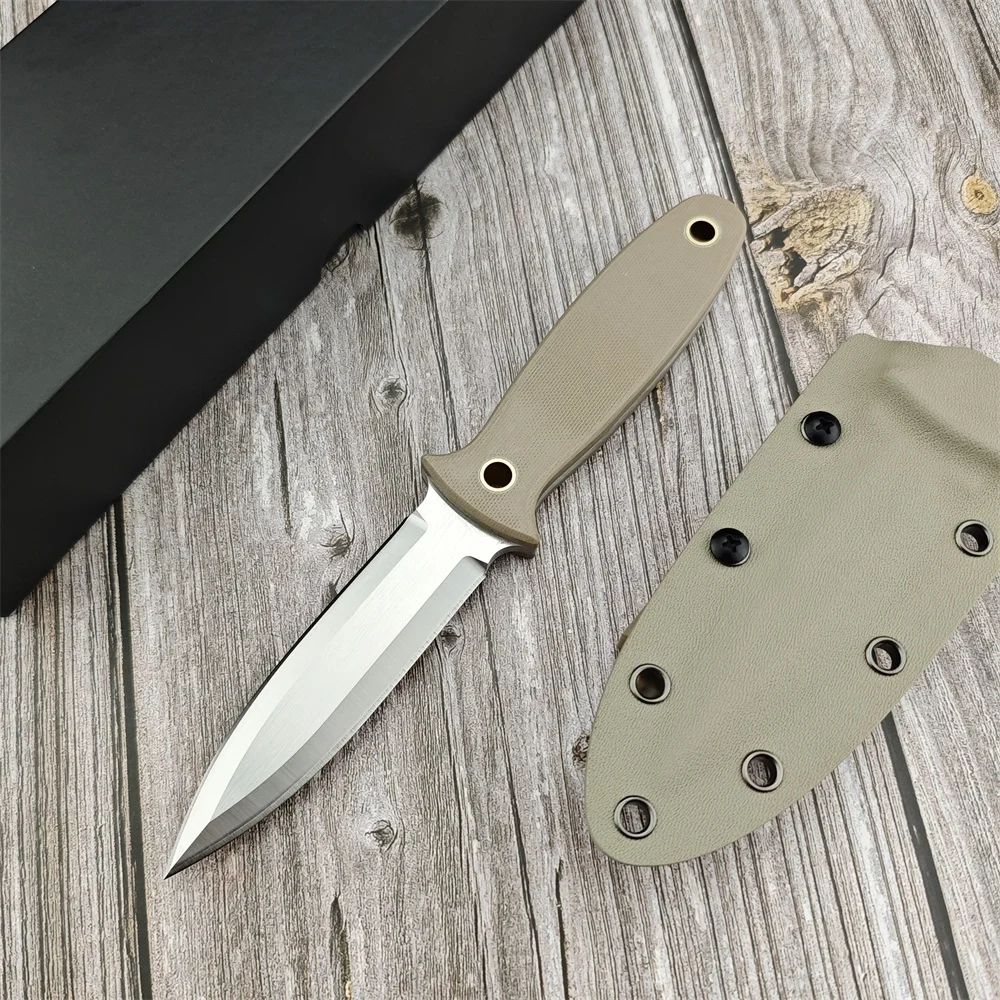 NEW SPY FB47GP Fixed Blade Knife D2 Blade G10 Handle Pocket Knife Outdoor EDC Survival Hunting Cutting Camping Hiking Tool