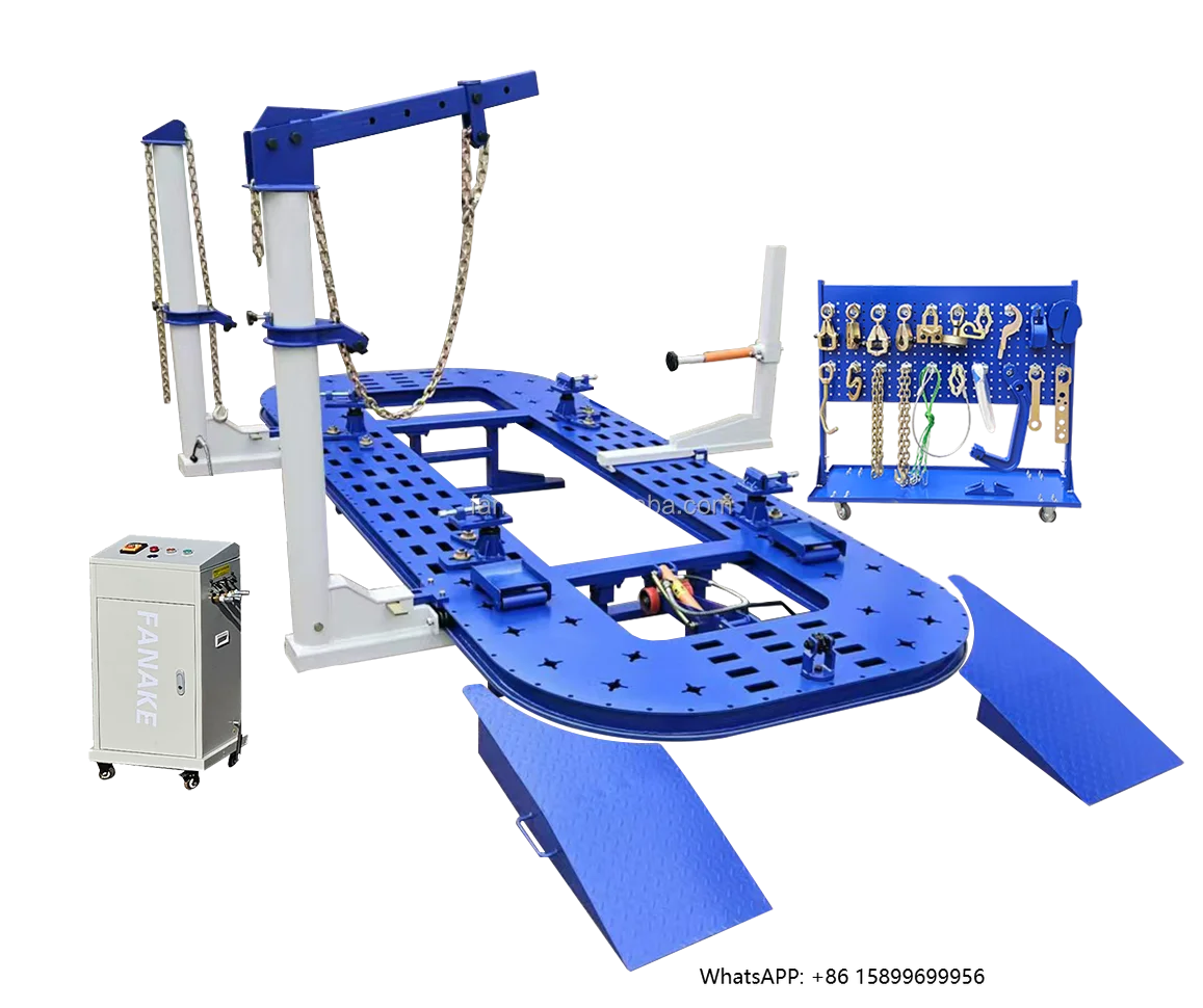 CE Approved Automobile Body Collision Repair Platform Body Repair Equipment with Stretching Frame Device