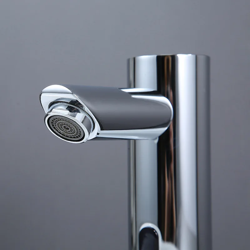 

Fully automatic sensing faucet, single link single heat sensing faucet, basin infrared sensing all copper faucet