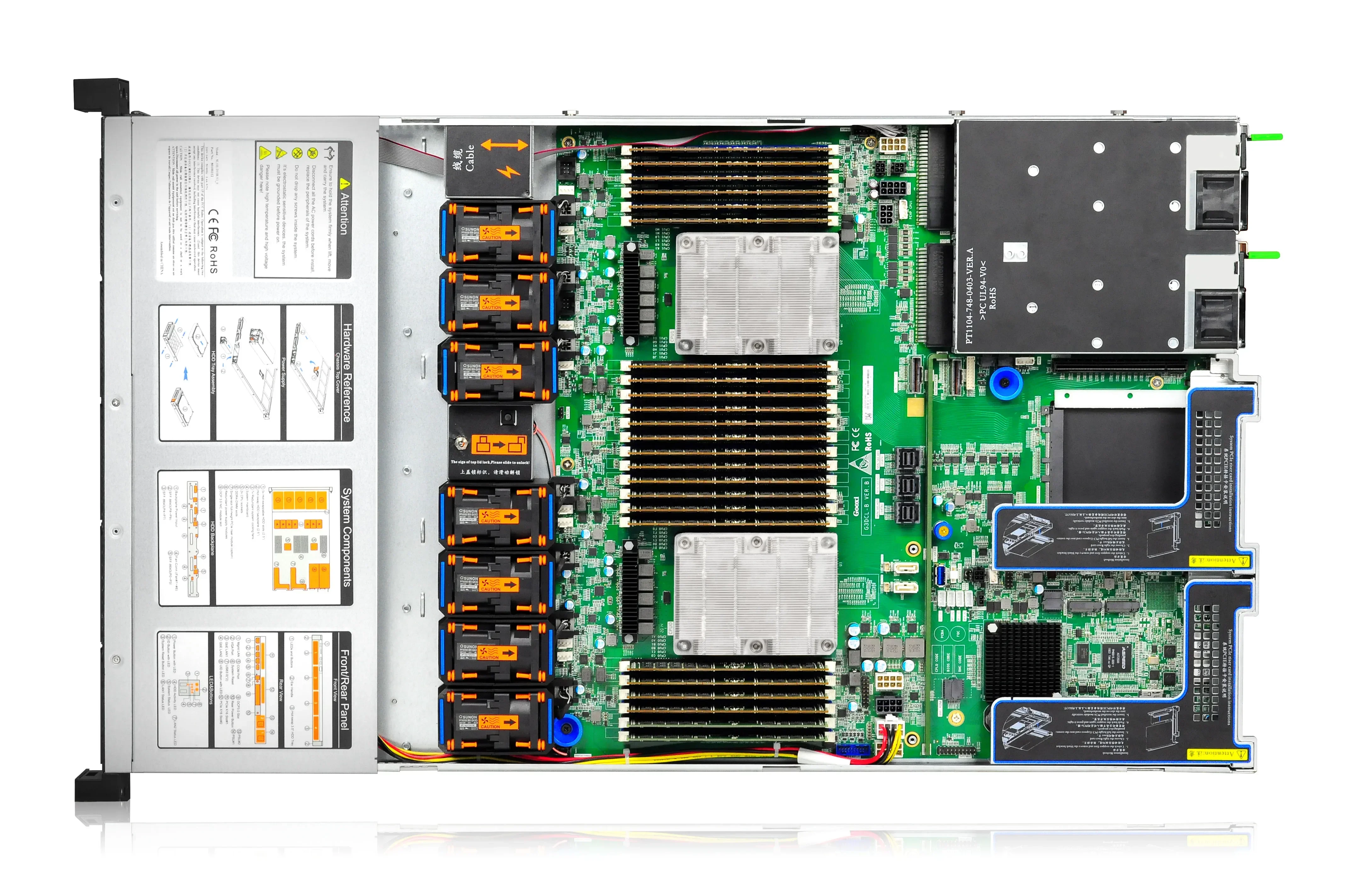 Server SL101-D04R Intel Xeon Scalable Processors 4x 2.5