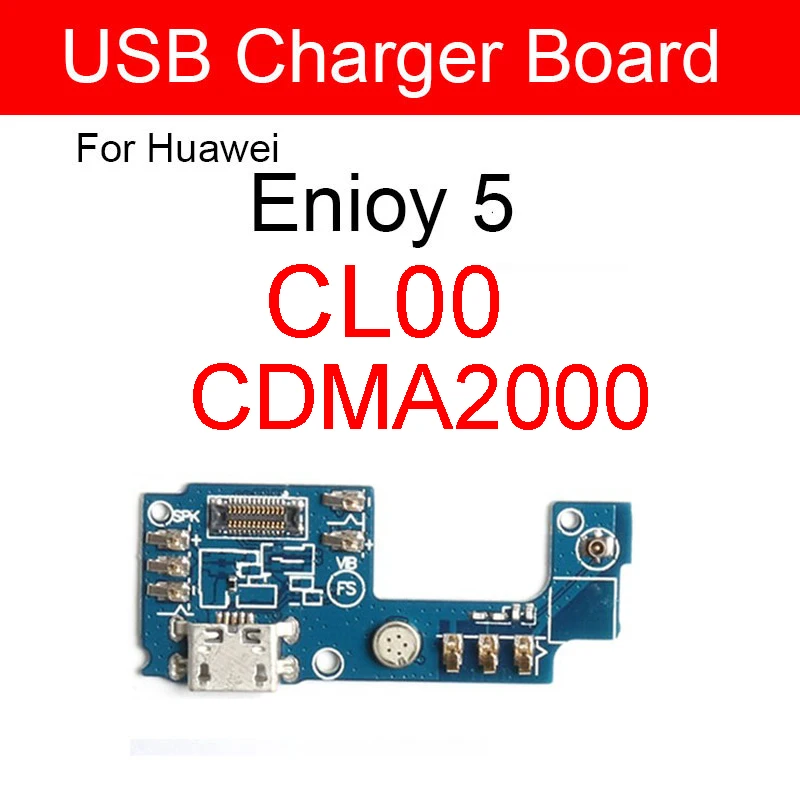 Charger USB Jack Board For Huawei Enjoy 5 6 AL00 AL10 6s 7 8 Plus 7s 8e 9e 9s 9 Lite Charging Port Connector Board Flex Cable