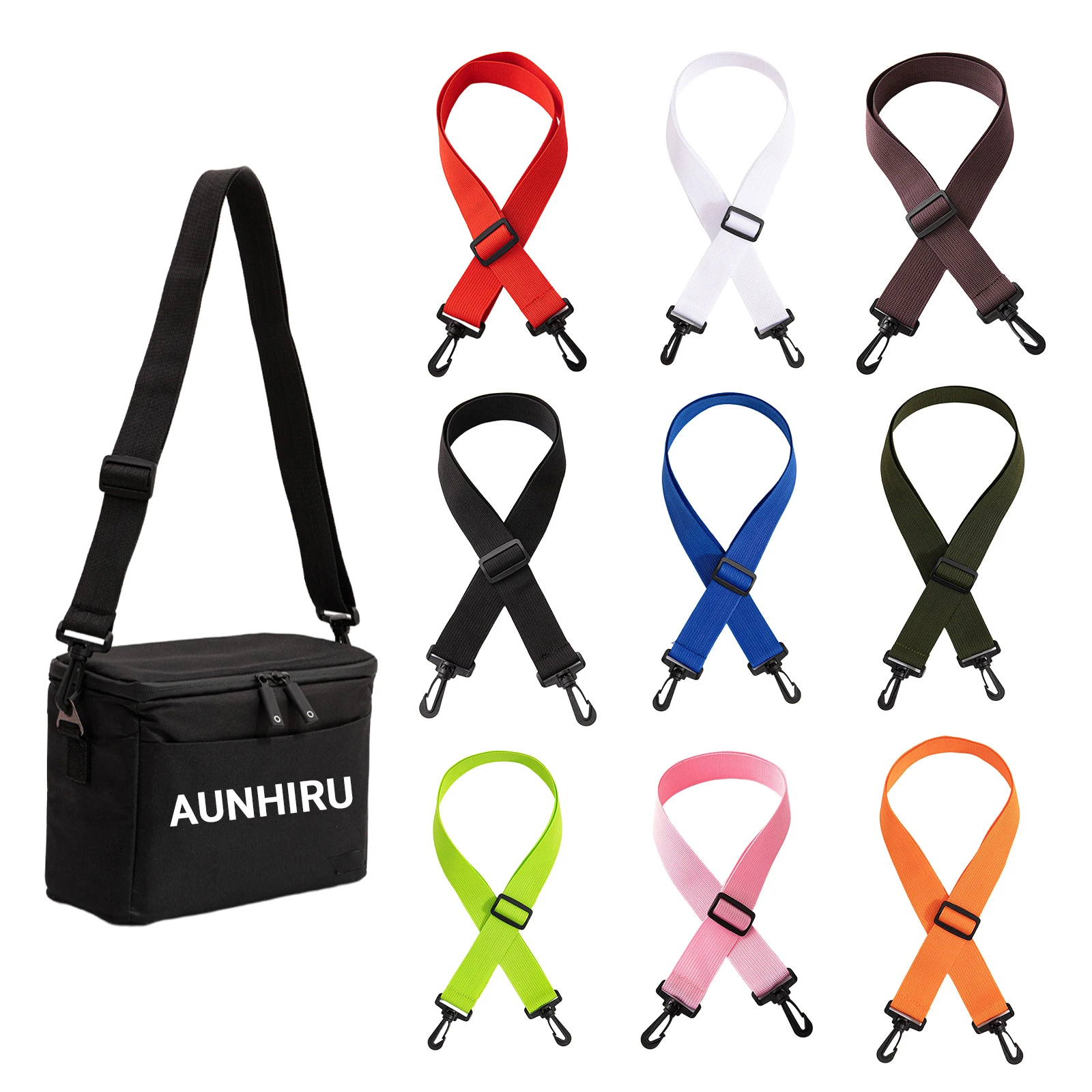

Shoulder Strap Neck Lanyard Crossbody Bag Strap Soft Adjustable Replacement Purse Straps for Canvas Bag Handbag for Women