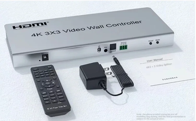 الاستخدام المنزلي 4K 3x3 HD فيديو جهاز الربط تحكم 1-Way المدخلات 9-Way الناتج الخائن محولات عالية الوضوح التلفزيون الربط #3