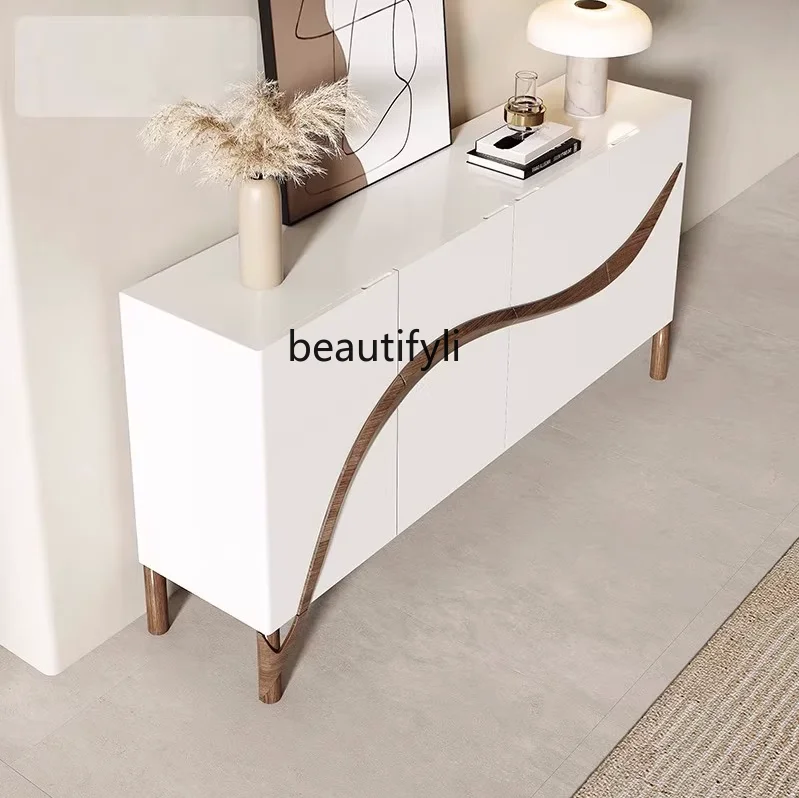 Modern Home Creative Sideboard Cabinet Nordic Minimalism Foyer Doorway Shoe Cabinet Living Room Locker Nordic