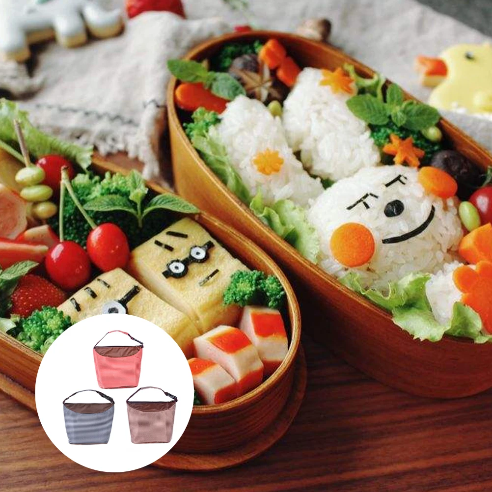 

Insulated Bag Lunch H y Bag Capacity Bento Pouch Portable Lunch Tote Cooler For Work Travel School Picnic Storage