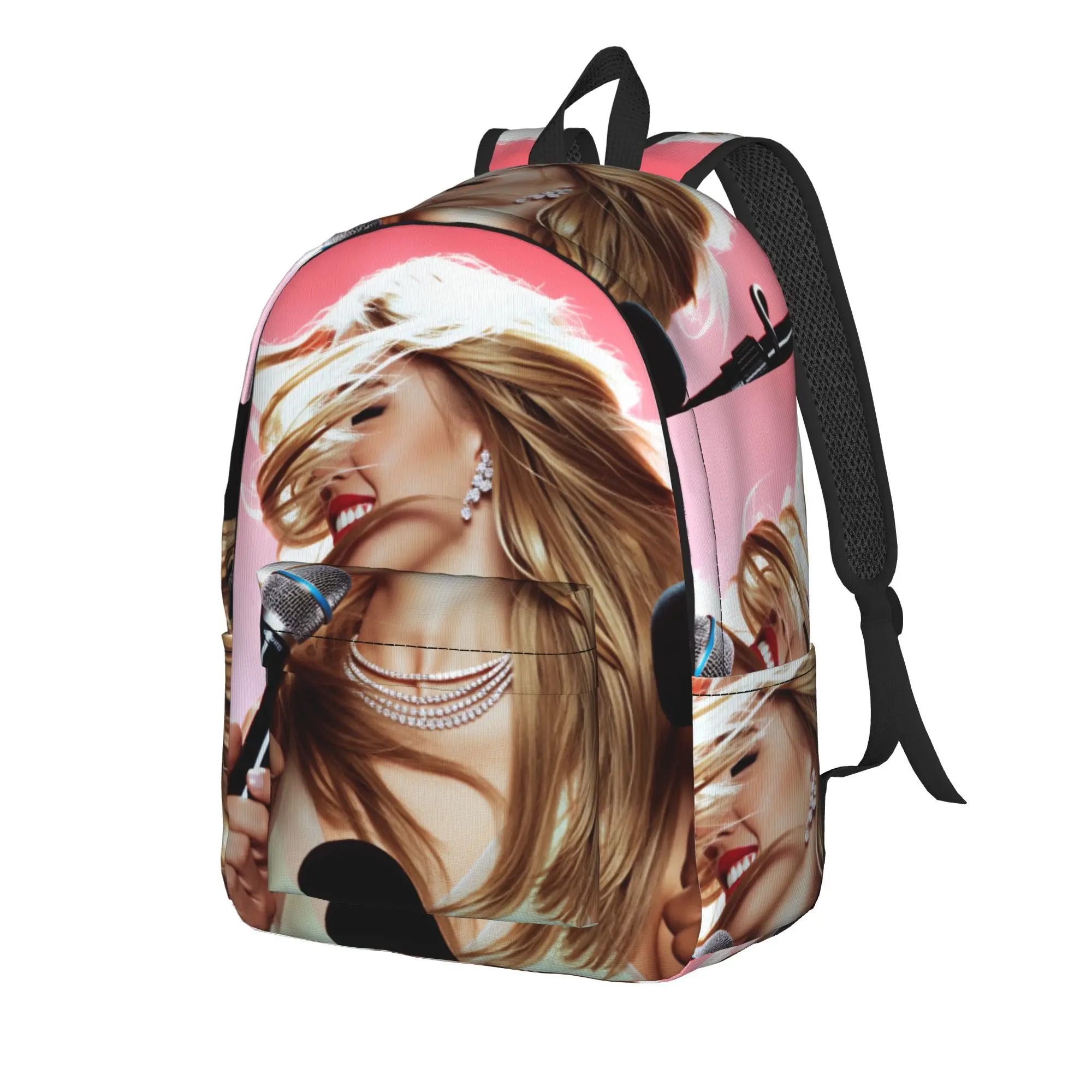American Actress Sydney Sweeney Backpack  Kawaii Backpacks Unisex Workout Big High School Bags Custom Rucksack