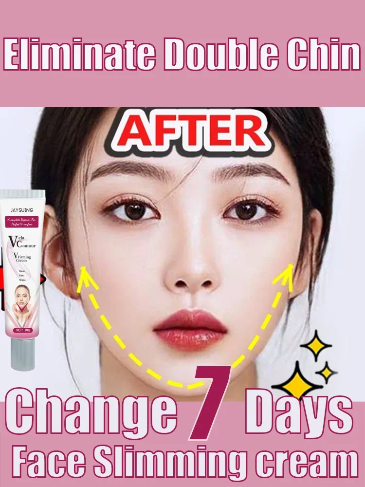 

V-Shape Face care Cream Fat Burning Removal Double Chin Firming Tighten face V Line Shape Face Lifting Anti-aging products