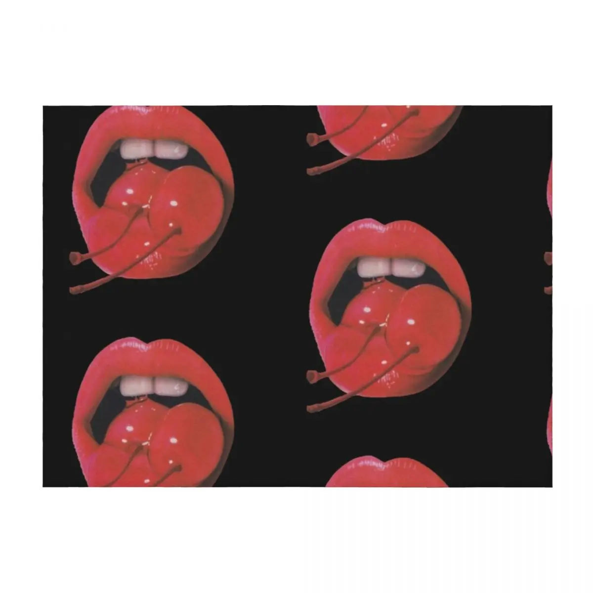 

Cherries Throw Blanket Stuffeds Luxury Throw heavy to sleep wednesday Blankets