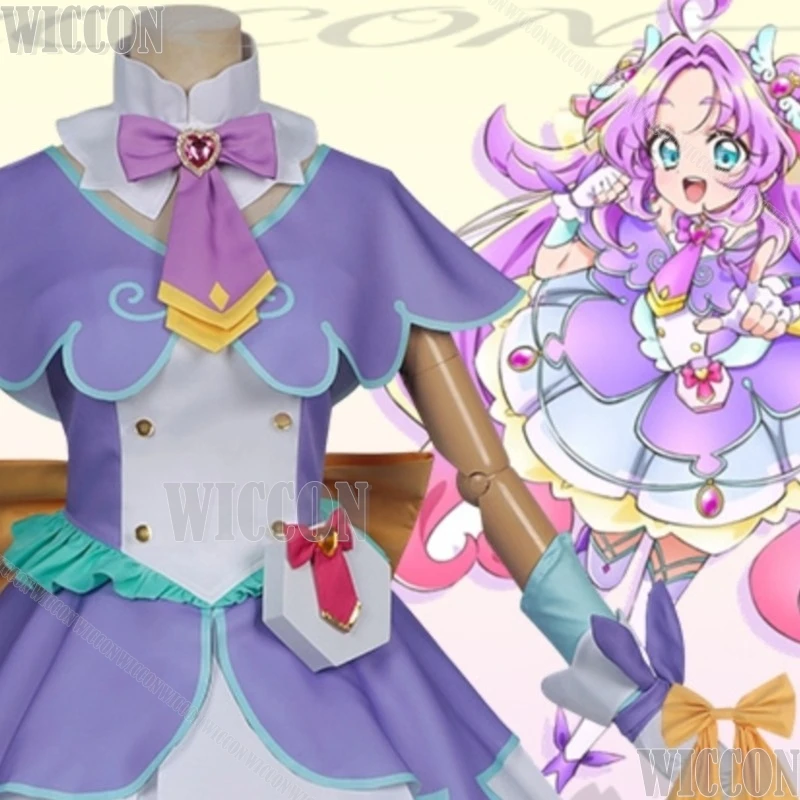 

Akechi Anna Henshin Cure Answer Magical Girl Uniform Cosplay Star Detecticeee Precure Kawaii Dress Sweet Lolita Navidad Carnaval