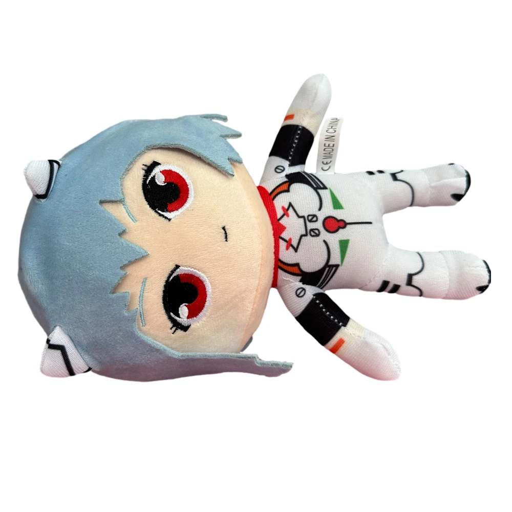 20Cm Kawaii  Ayanami Rei Plush Toy Doll Cartoon Anime Plush Toy Evangelion Plush Doll EVA Soft Stuffed Room Decor Kid Xmas Gifts