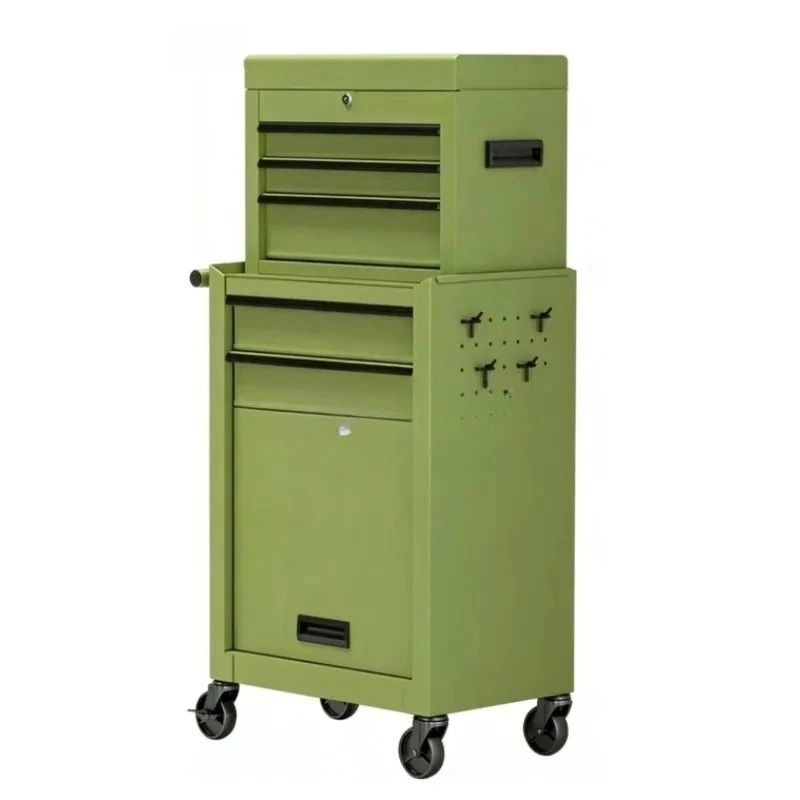 

High-End Mobile Barber Tool Cart Small Hairdressing Salon Storage Cabinet With Drawers Wheels For Professional Stylist Supplies
