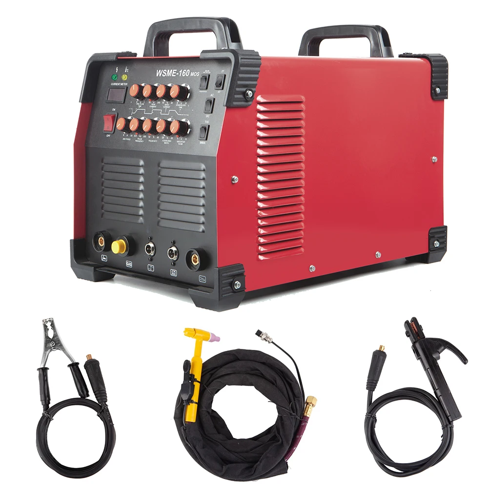 

YIJIU HF 160amp Multi Function 2T/4T Aluminum 220V New MOS TIG/MMA Welding Machine AC DC Pulse Welder