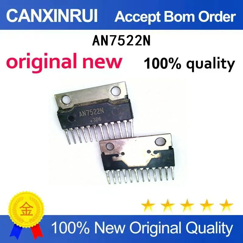 

(5-100 Pieces) AN7522N AN7522 dual channel audio amplifier circuit, brand new original stock