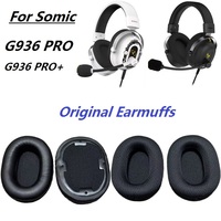 Original Ear Pads For Somic G936 PRO/G936 PRO+ Gaming Headphones replacement high quality Ear covers Earmuffs Ear cushion