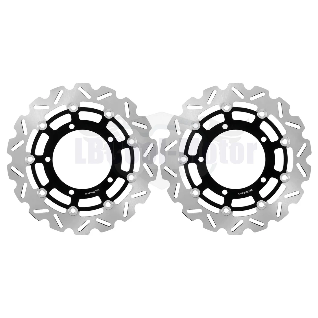 Front Brake Rotor Disc Pair For SUZUKI GSX650F 2008-2012 GSX650F ABS 2008-2014 GSF1250 Bandit /ABS 2007-2016 GSX1250 F/ABS 2016