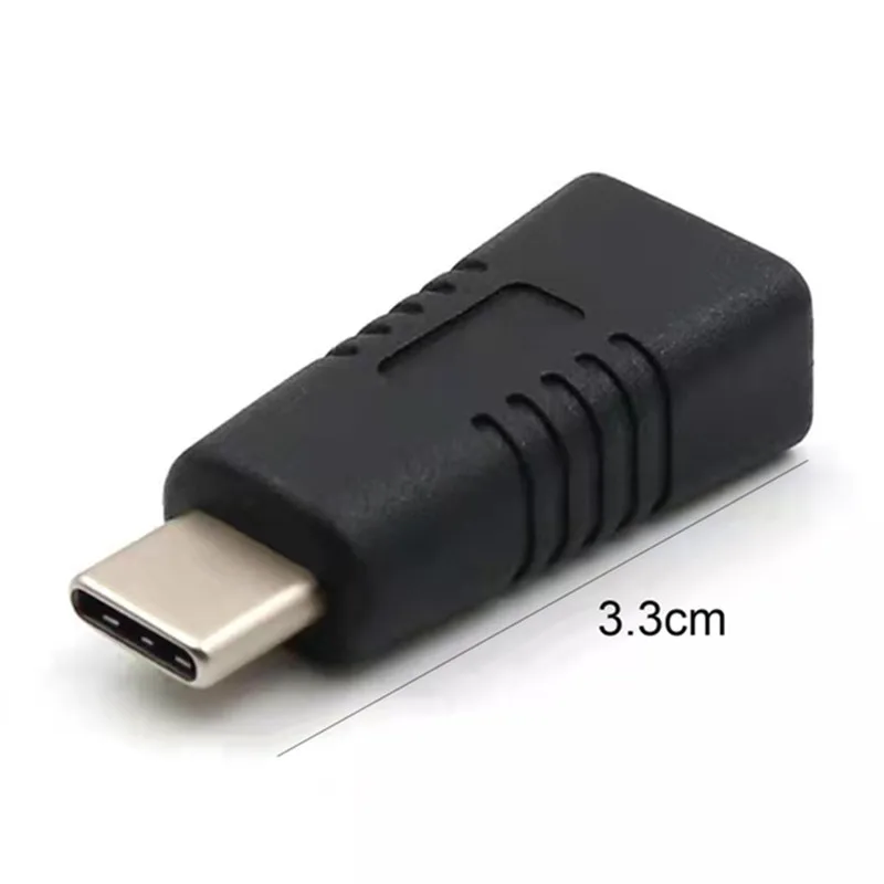 Mini USB หญิงถึงอะแดปเตอร์ชาย Type C ป้องกันการกัดกร่อนตัวแปลงโทรศัพท์แบบพกพา